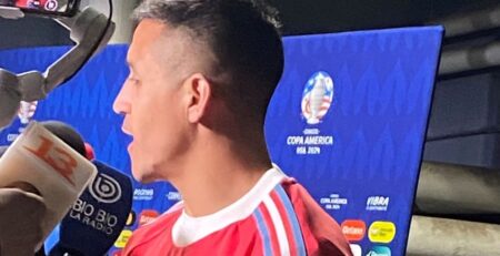 Alexis-Sanchez-Chile-Copa-America-2024-post-game-Interviews