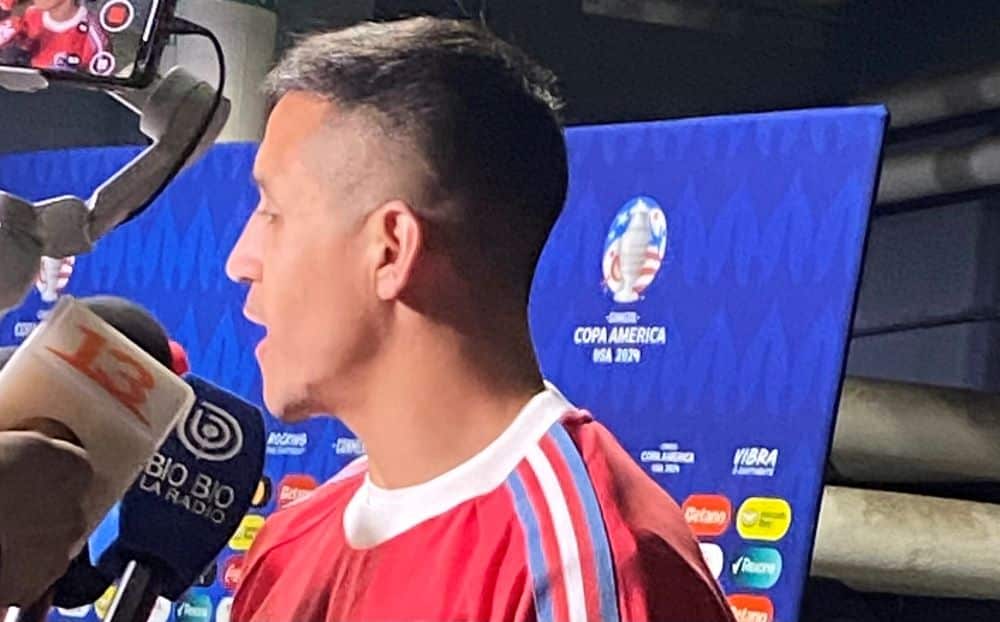 Alexis-Sanchez-Chile-Copa-America-2024-post-game-Interviews