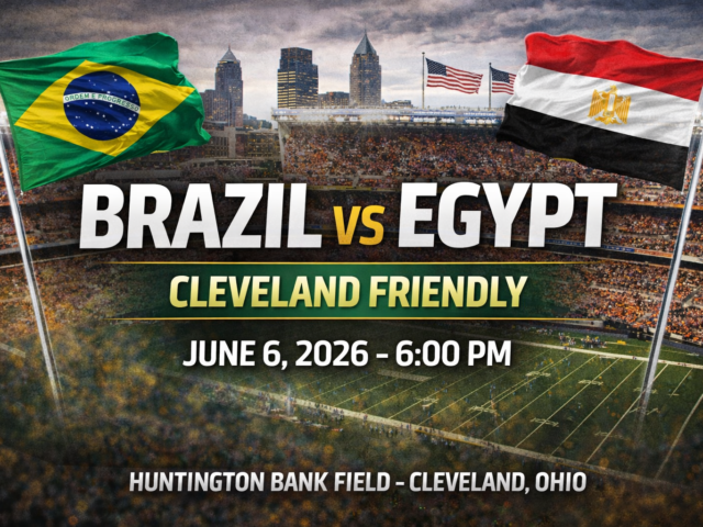 friendly match Brazil vs Egypt