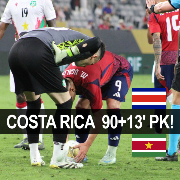 Costa Rica & Suriname Battle To The End