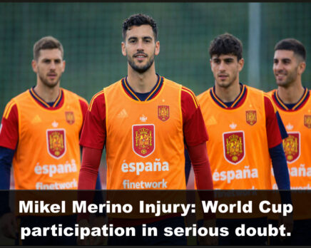 Mikel Merino Injury - Spain