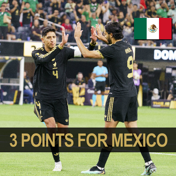 Mexico Gets 3 Points vs Dominican Republic