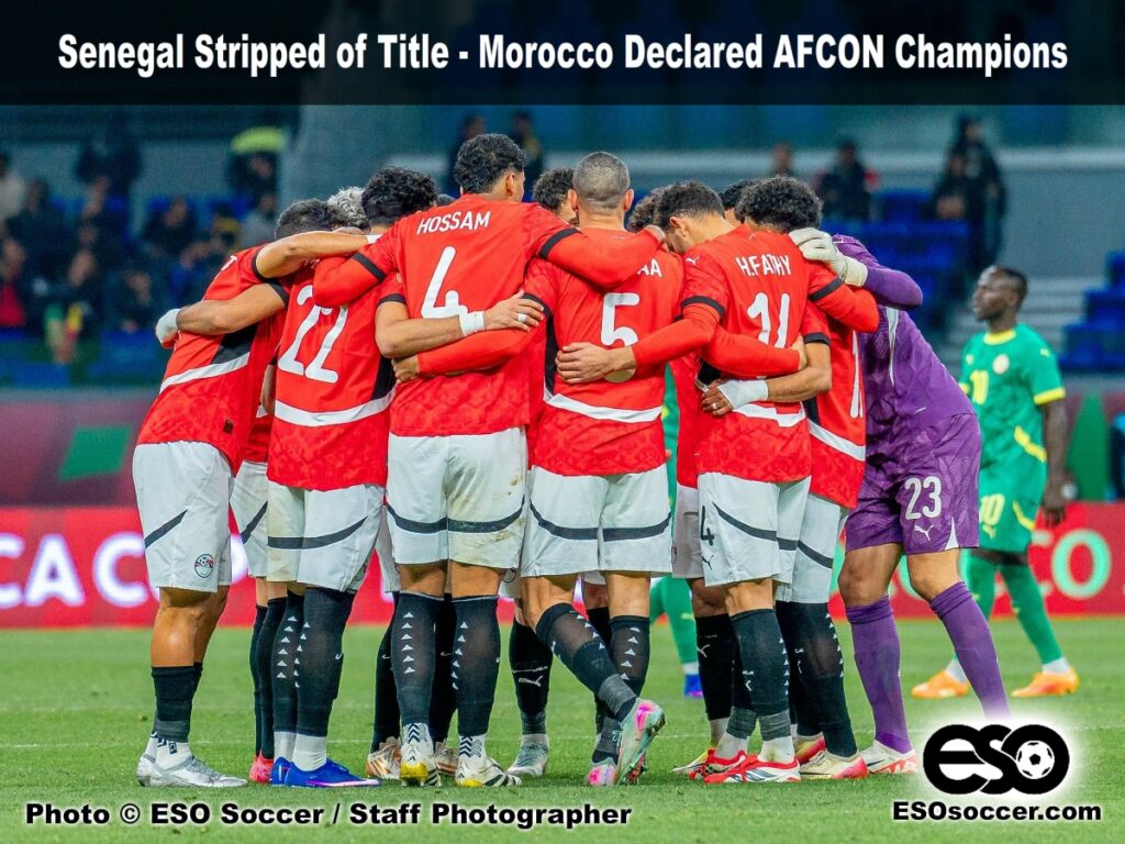 Morocco Declared AFCON Champions