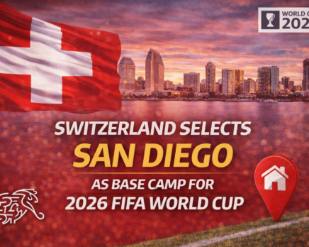 Switzerland Selects San Diego as Base Camp for 2026 FIFA World Cup