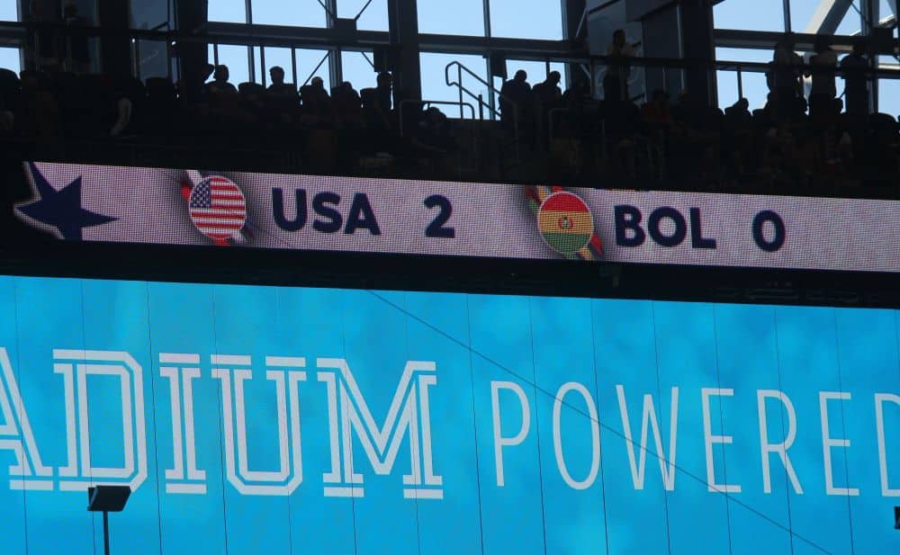 USA v Bolivia Match Recap