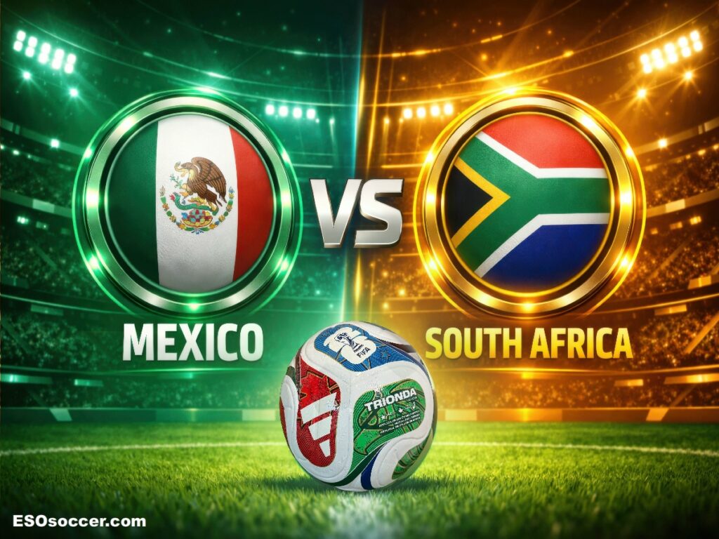When Does The-World Cup Start Mexico vs South Africa