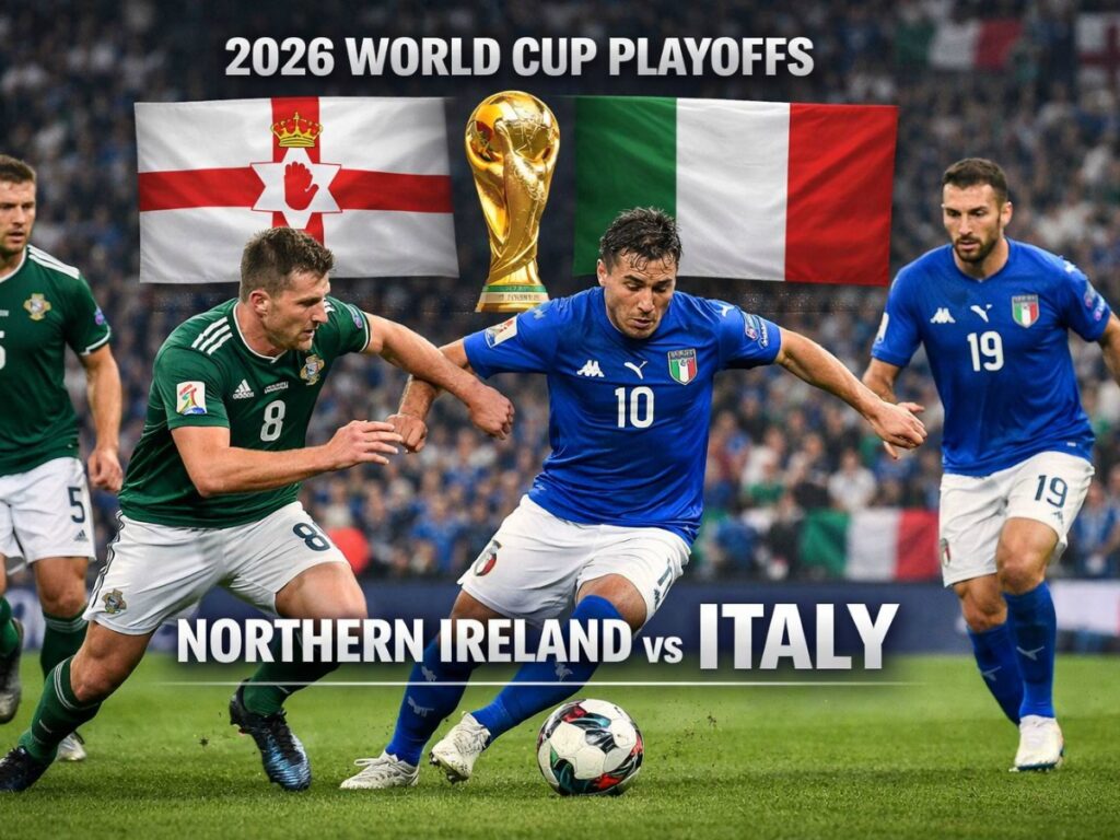 North Ireland VS Italy 